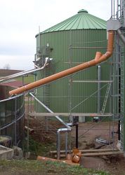 Biogasanlage -  Detailansicht